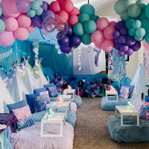 Mermaid Dreams Teepee Sleepovers